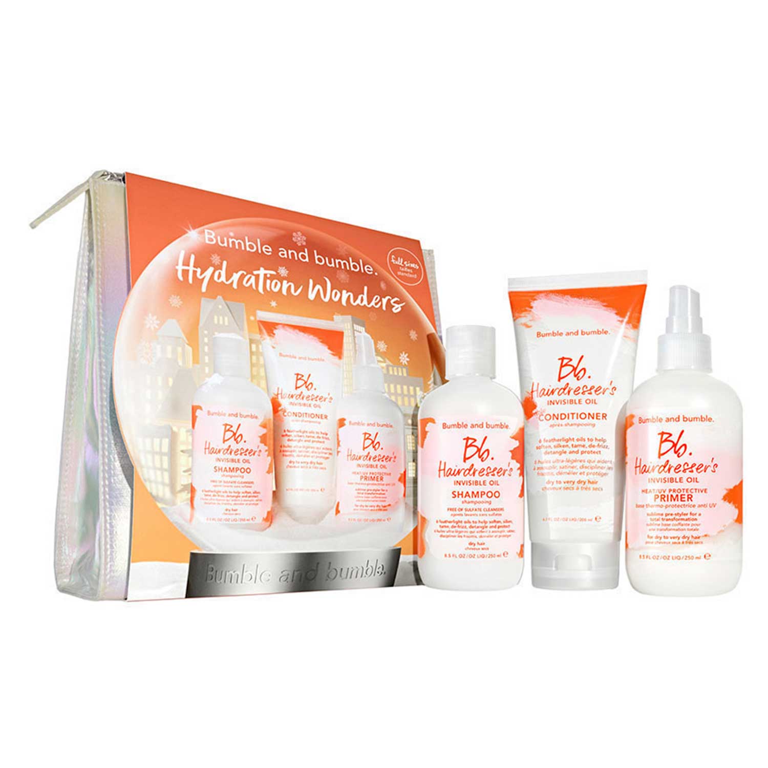 HAIRDRESSER'S INVISIBLE OIL HOLIDAY SET (SET DE TRATAMIENTO ANTI-FRIZZ)